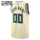 Nike Milwaukee Bucks Personoitava Lasten Pelipaita City Edition 2025-26 Swingman Valkoinen