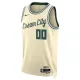 Nike Milwaukee Bucks Personoitava Miesten Pelipaita City Edition 2025-26 Swingman Valkoinen