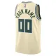 Nike Milwaukee Bucks Personoitava Miesten Pelipaita City Edition 2025-26 Swingman Valkoinen