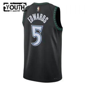 Nike Minnesota Timberwolves Anthony Edwards Lasten Pelipaita Classic Edition 2025-26 Swingman Musta