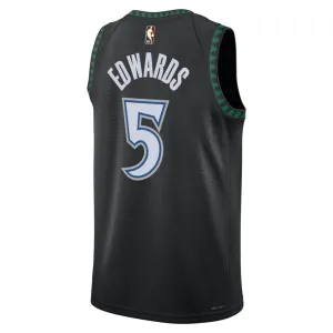 Nike Minnesota Timberwolves Anthony Edwards Miesten Pelipaita Classic Edition 2025-26 Swingman Musta