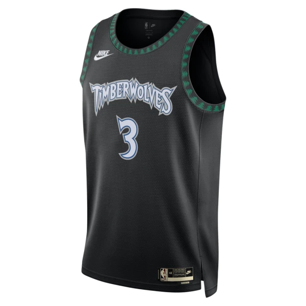 Nike Minnesota Timberwolves Jaden Mcdaniels Miesten Pelipaita Classic Edition 2025-26 Swingman Musta