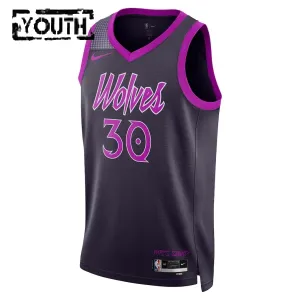 Nike Minnesota Timberwolves Julius Randle Lasten Pelipaita City Edition 2025-26 Swingman Musta
