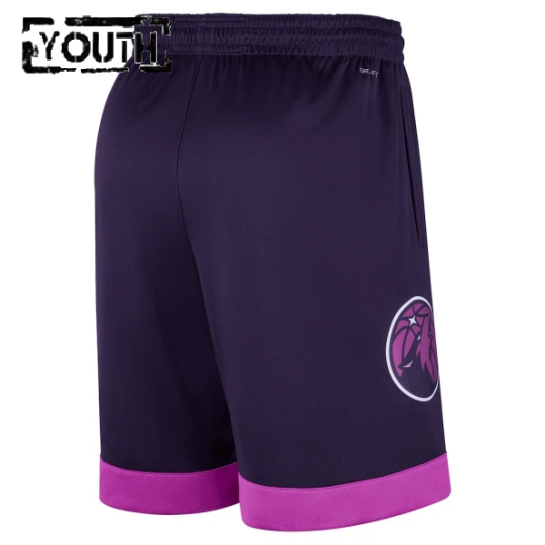 Nike Minnesota Timberwolves Lasten Shortsit City Edition 2025-26 Swingman