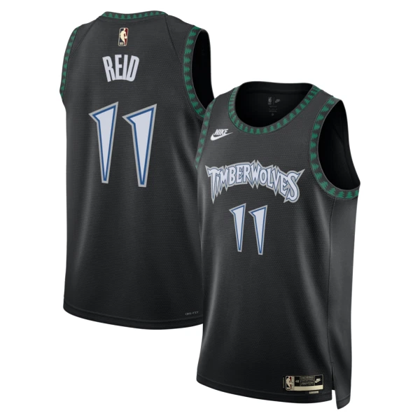 Nike Minnesota Timberwolves Naz Reid Miesten Pelipaita Classic Edition 2025-26 Swingman Musta