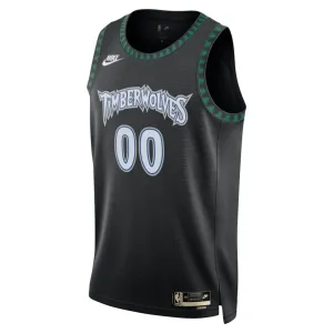 Nike Minnesota Timberwolves Personoitava Miesten Pelipaita Classic Edition 2025-26 Swingman Musta