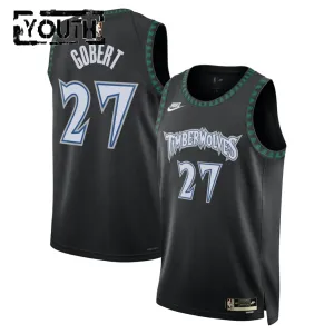 Nike Minnesota Timberwolves Rudy Gobert Lasten Pelipaita Classic Edition 2025-26 Swingman Musta