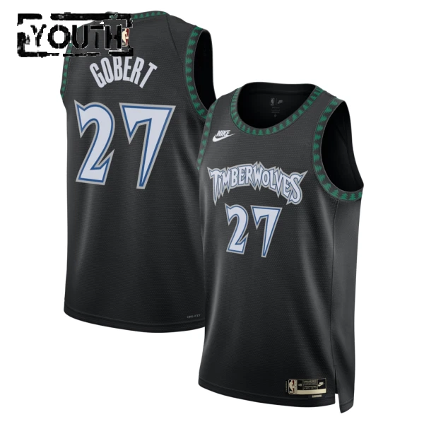 Nike Minnesota Timberwolves Rudy Gobert Lasten Pelipaita Classic Edition 2025-26 Swingman Musta