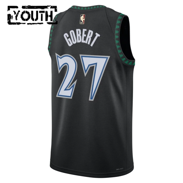 Nike Minnesota Timberwolves Rudy Gobert Lasten Pelipaita Classic Edition 2025-26 Swingman Musta