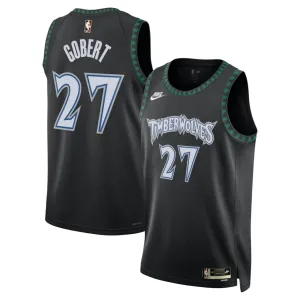 Nike Minnesota Timberwolves Rudy Gobert Miesten Pelipaita Classic Edition 2025-26 Swingman Musta