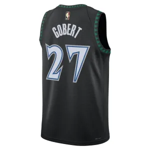 Nike Minnesota Timberwolves Rudy Gobert Miesten Pelipaita Classic Edition 2025-26 Swingman Musta