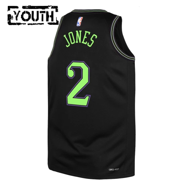 Nike New Orleans Pelicans Herbert Jones Lasten Pelipaita City Edition 2025-26 Swingman Musta