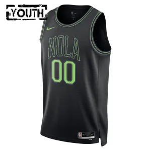 Nike New Orleans Pelicans Personoitava Lasten Pelipaita City Edition 2025-26 Swingman Musta