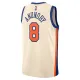 Nike New York Knicks Og Anunoby Miesten Pelipaita City Edition 2025-26 Swingman Valkoinen