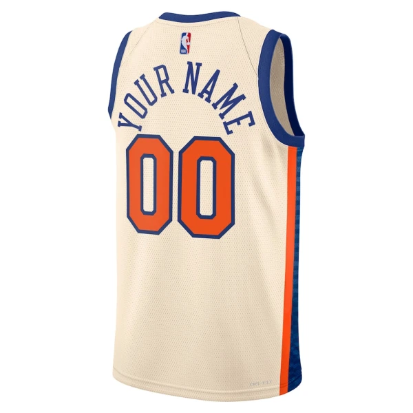Nike New York Knicks Personoitava Miesten Pelipaita City Edition 2025-26 Swingman Valkoinen
