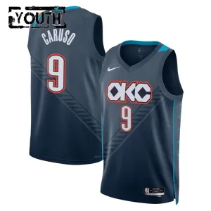Nike Oklahoma City Thunder Alex Caruso Lasten Pelipaita City Edition 2025-26 Swingman Musta