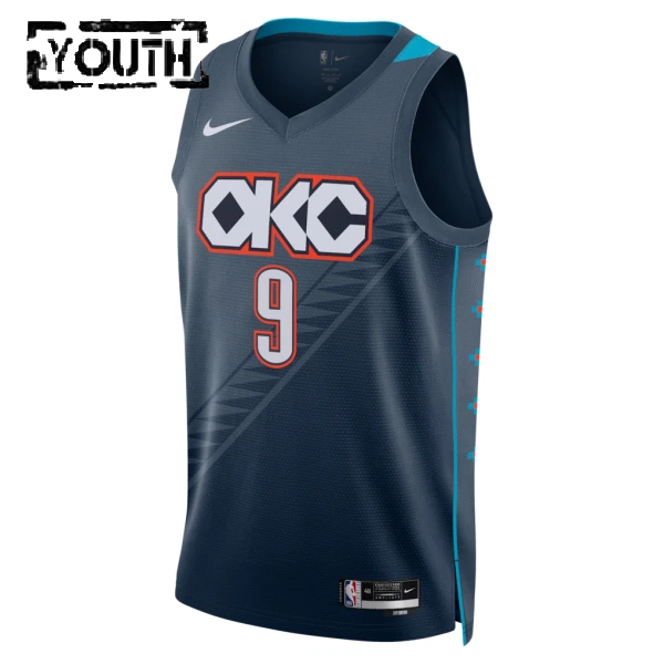 Nike Oklahoma City Thunder Alex Caruso Lasten Pelipaita City Edition 2025-26 Swingman Musta