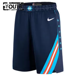 Nike Oklahoma City Thunder Lasten Shortsit City Edition 2025-26 Swingman