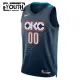 Nike Oklahoma City Thunder Personoitava Lasten Pelipaita City Edition 2025-26 Swingman Musta