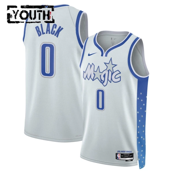 Nike Orlando Magic Anthony Black Lasten Pelipaita City Edition 2025-26 Swingman Valkoinen