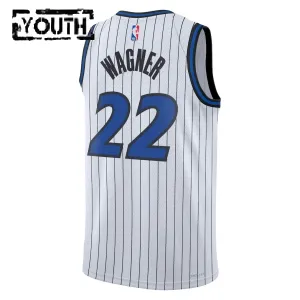 Nike Orlando Magic Franz Wagner Lasten Pelipaita Association Edition 2025-26 Swingman Valkoinen