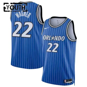 Nike Orlando Magic Franz Wagner Lasten Pelipaita Icon Edition 2025-26 Swingman Sininen
