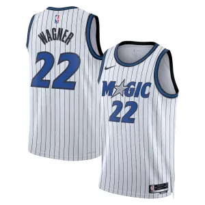 Nike Orlando Magic Franz Wagner Miesten Pelipaita Association Edition 2025-26 Swingman Valkoinen