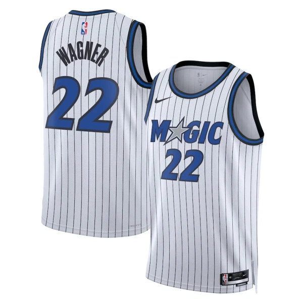 Nike Orlando Magic Franz Wagner Miesten Pelipaita Association Edition 2025-26 Swingman Valkoinen