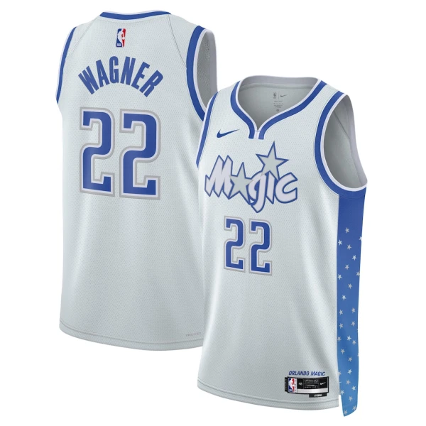 Nike Orlando Magic Franz Wagner Miesten Pelipaita City Edition 2025-26 Swingman Valkoinen