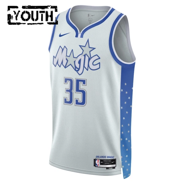 Nike Orlando Magic Goga Bitadze Lasten Pelipaita City Edition 2025-26 Swingman Valkoinen