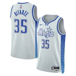 Nike Orlando Magic Goga Bitadze Miesten Pelipaita City Edition 2025-26 Swingman Valkoinen