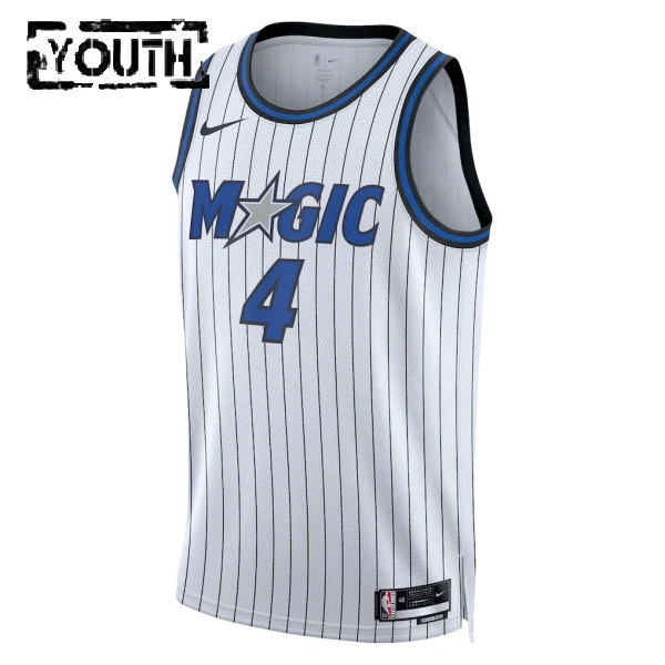 Nike Orlando Magic Jalen Suggs Lasten Pelipaita Association Edition 2025-26 Swingman Valkoinen