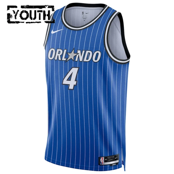 Nike Orlando Magic Jalen Suggs Lasten Pelipaita Icon Edition 2025-26 Swingman Sininen