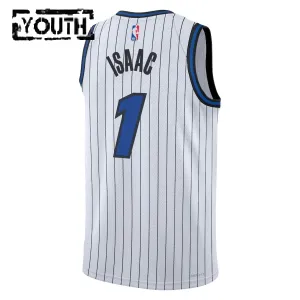 Nike Orlando Magic Jonathan Isaac Lasten Pelipaita Association Edition 2025-26 Swingman Valkoinen