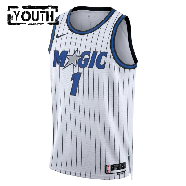 Nike Orlando Magic Jonathan Isaac Lasten Pelipaita Association Edition 2025-26 Swingman Valkoinen