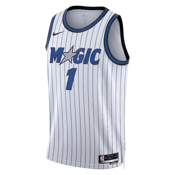 Nike Orlando Magic Jonathan Isaac Miesten Pelipaita Association Edition 2025-26 Swingman Valkoinen