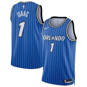 Nike Orlando Magic Jonathan Isaac Miesten Pelipaita Icon Edition 2025-26 Swingman Sininen