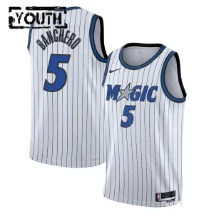 Nike Orlando Magic Paolo Banchero Lasten Pelipaita Association Edition 2025-26 Swingman Valkoinen