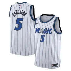 Nike Orlando Magic Paolo Banchero Miesten Pelipaita Association Edition 2025-26 Swingman Valkoinen