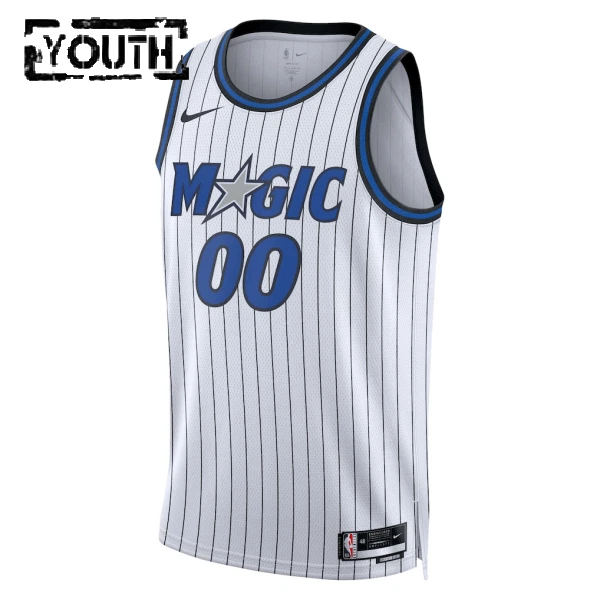 Nike Orlando Magic Personoitava Lasten Pelipaita Association Edition 2025-26 Swingman Valkoinen