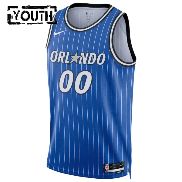 Nike Orlando Magic Personoitava Lasten Pelipaita Icon Edition 2025-26 Swingman Sininen