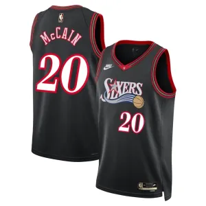 Nike Philadelphia 76ers Jared Mccain Miesten Pelipaita Classic Edition 2025-26 Swingman Musta