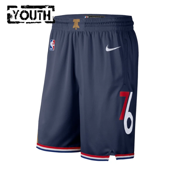 Nike Philadelphia 76ers Lasten Shortsit City Edition 2025-26 Swingman