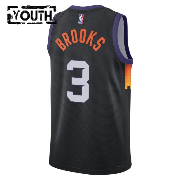 Nike Phoenix Suns Dillon Brooks Lasten Pelipaita City Edition 2025-26 Swingman Musta
