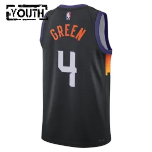 Nike Phoenix Suns Jalen Green Lasten Pelipaita City Edition 2025-26 Swingman Musta