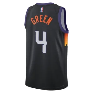Nike Phoenix Suns Jalen Green Miesten Pelipaita City Edition 2025-26 Swingman Musta