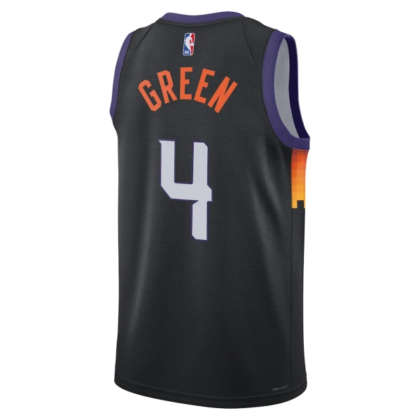 Nike Phoenix Suns Jalen Green Miesten Pelipaita City Edition 2025-26 Swingman Musta