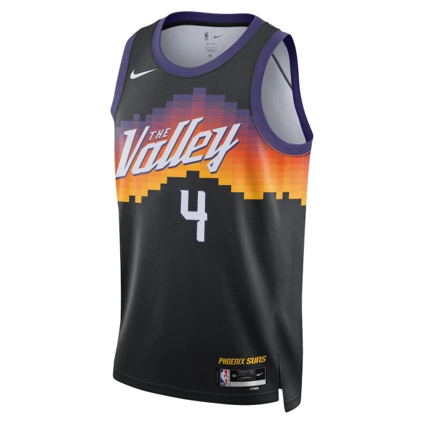 Nike Phoenix Suns Jalen Green Miesten Pelipaita City Edition 2025-26 Swingman Musta