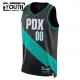Nike Portland Trail Blazers Personoitava Lasten Pelipaita City Edition 2025-26 Swingman Musta