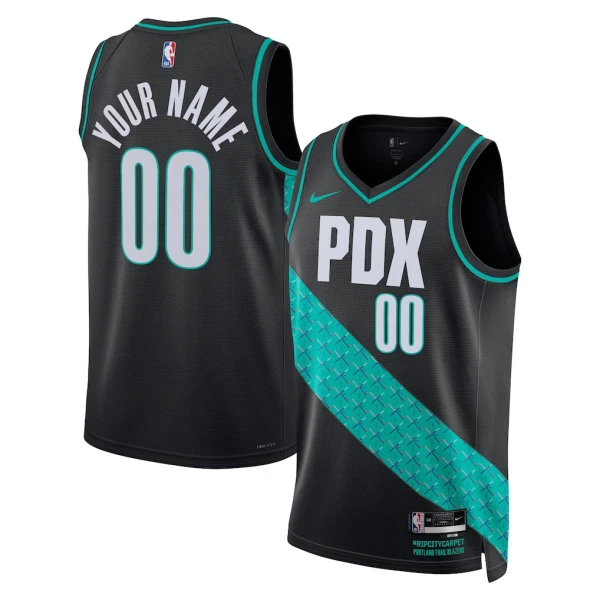 Nike Portland Trail Blazers Personoitava Miesten Pelipaita City Edition 2025-26 Swingman Musta Nike Portland Trail Blazers Personoitava Miesten Pelipaita City Edition 2025-26 Swingman Musta